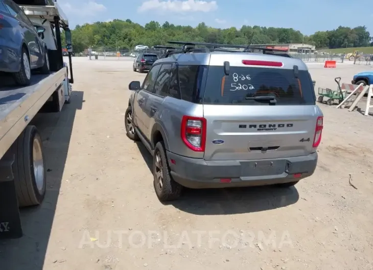 FORD BRONCO SPORT 2022 vin 3FMCR9A60NRD15202 from auto auction Iaai