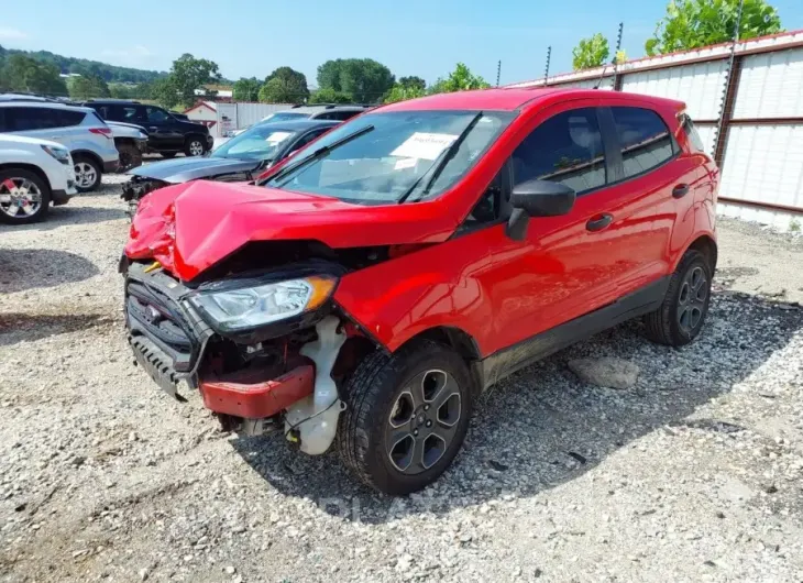 FORD ECOSPORT 2020 vin MAJ3S2FE2LC348137 from auto auction Iaai