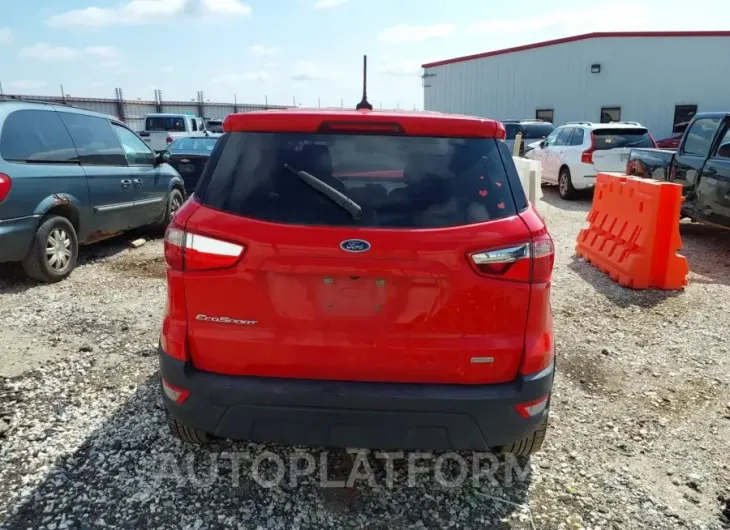 FORD ECOSPORT 2020 vin MAJ3S2FE2LC348137 from auto auction Iaai