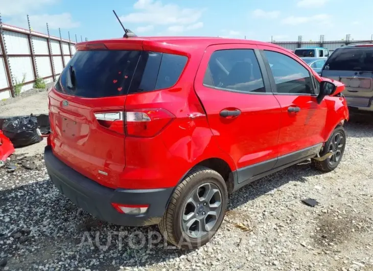 FORD ECOSPORT 2020 vin MAJ3S2FE2LC348137 from auto auction Iaai