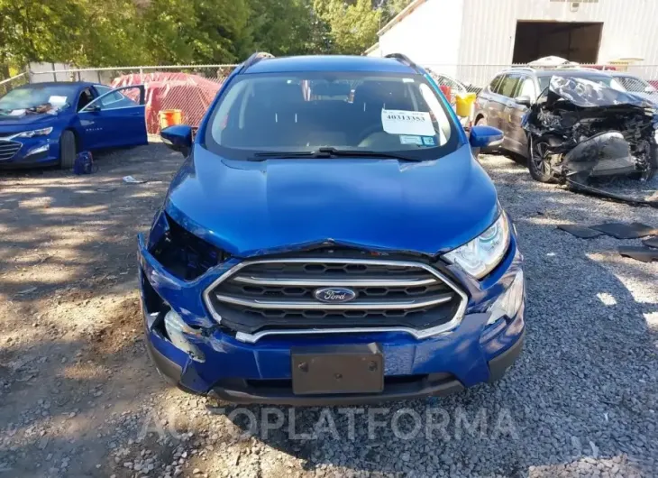 FORD ECOSPORT 2021 vin MAJ3S2GE5MC424143 from auto auction Iaai