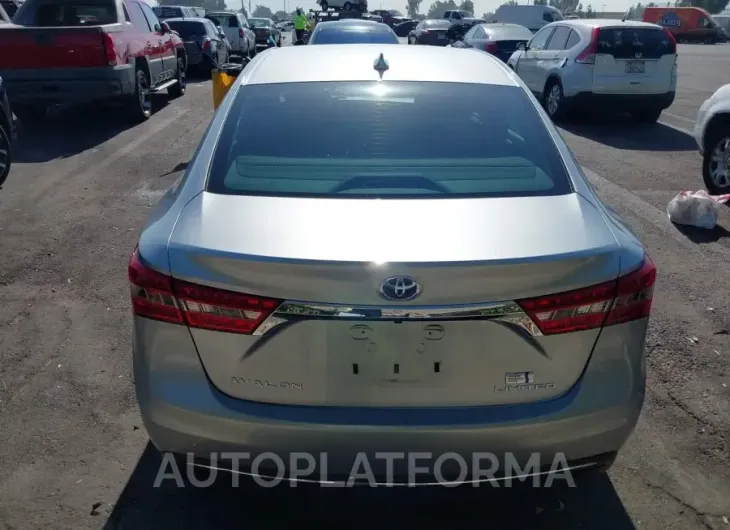 TOYOTA AVALON HYBRID 2016 vin 4T1BD1EB2GU054749 from auto auction Iaai