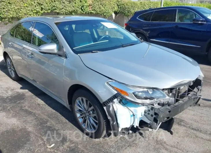 TOYOTA AVALON HYBRID 2016 vin 4T1BD1EB2GU054749 from auto auction Iaai