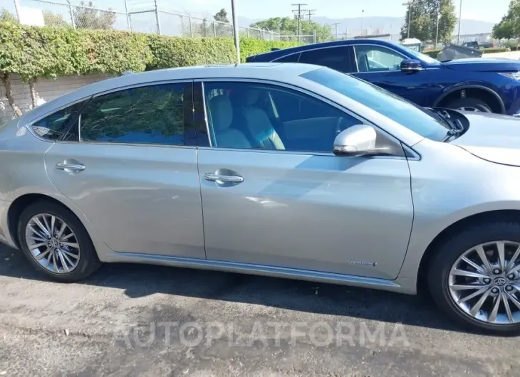 TOYOTA AVALON HYBRID 2016 vin 4T1BD1EB2GU054749 from auto auction Iaai