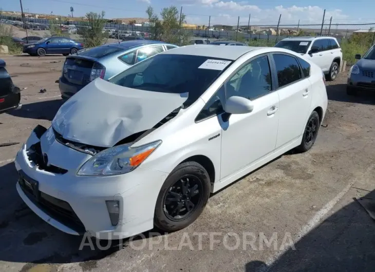 TOYOTA PRIUS 2015 vin JTDKN3DU5F0484393 from auto auction Iaai