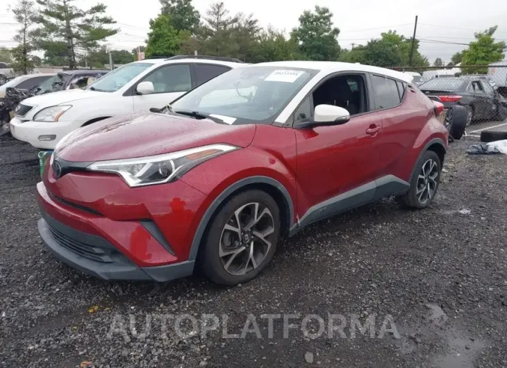 TOYOTA C-HR 2018 vin JTNKHMBX3J1010855 from auto auction Iaai