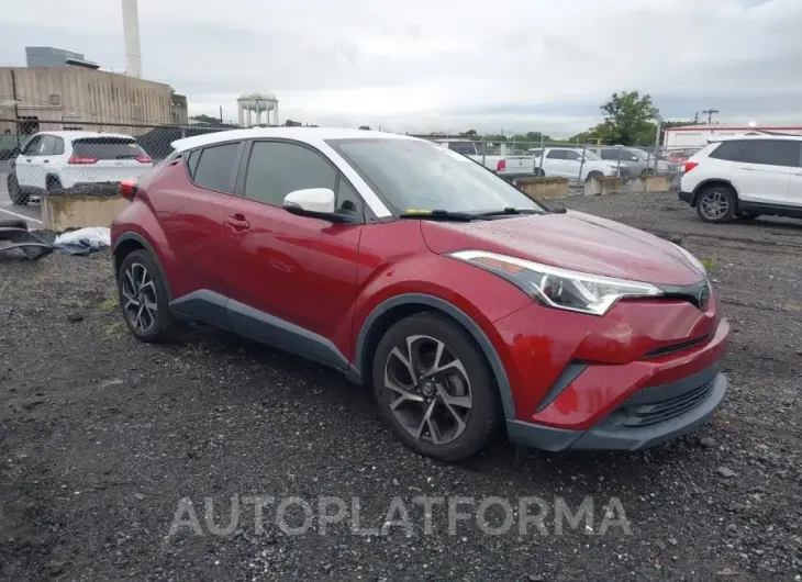 TOYOTA C-HR 2018 vin JTNKHMBX3J1010855 from auto auction Iaai