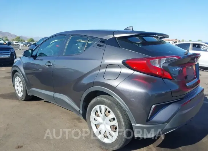 TOYOTA C-HR 2019 vin JTNKHMBX8K1033498 from auto auction Iaai