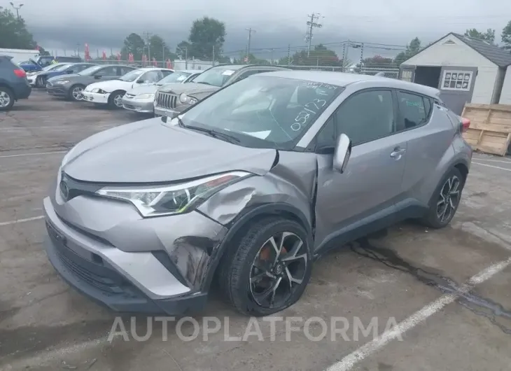 TOYOTA C-HR 2019 vin JTNKHMBX9K1052173 from auto auction Iaai