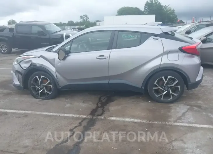 TOYOTA C-HR 2019 vin JTNKHMBX9K1052173 from auto auction Iaai