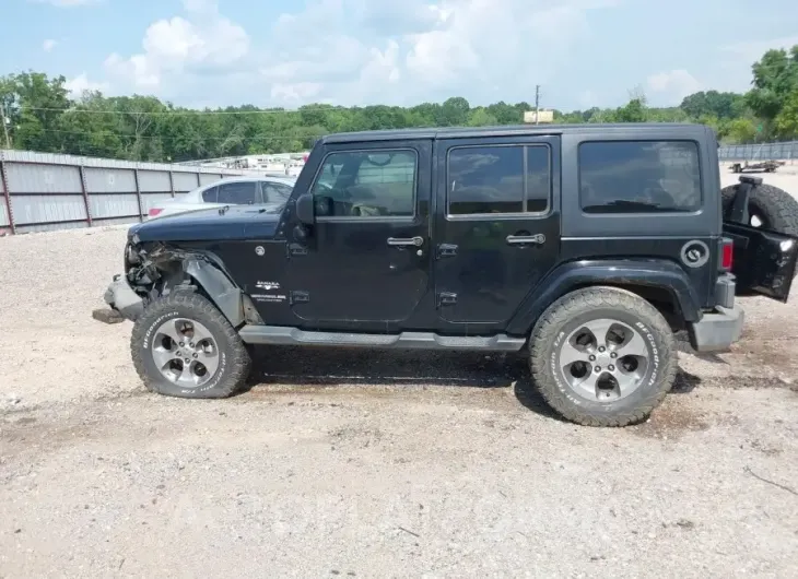 JEEP WRANGLER UNLIMITED 2017 vin 1C4BJWEGXHL654738 from auto auction Iaai