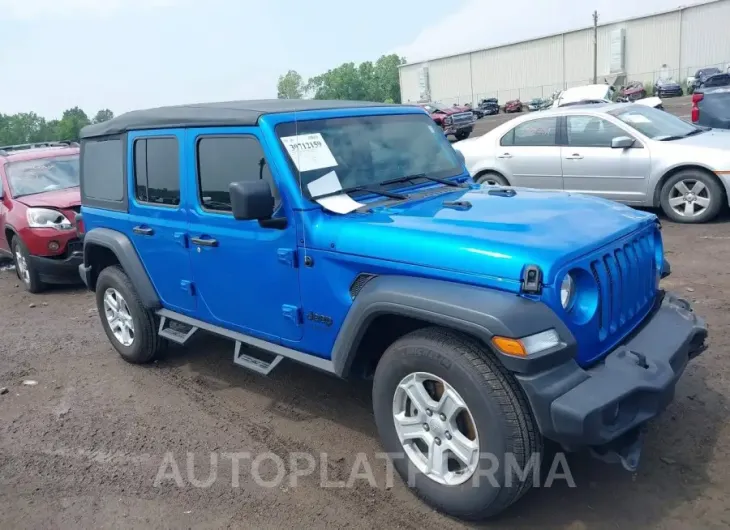 JEEP WRANGLER UNLIMITED 2022 vin 1C4HJXDN3NW133967 from auto auction Iaai