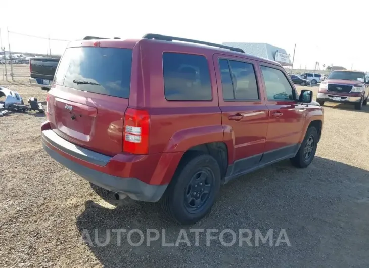 JEEP PATRIOT 2016 vin 1C4NJPBB4GD575098 from auto auction Iaai