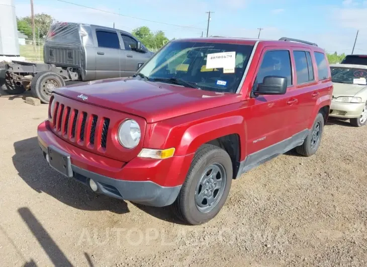 JEEP PATRIOT 2016 vin 1C4NJPBB4GD575098 from auto auction Iaai