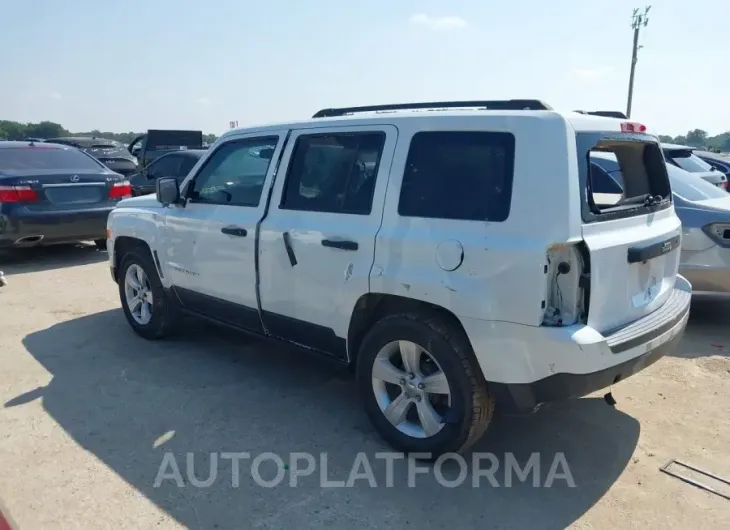 JEEP PATRIOT 2016 vin 1C4NJPBBXGD583139 from auto auction Iaai