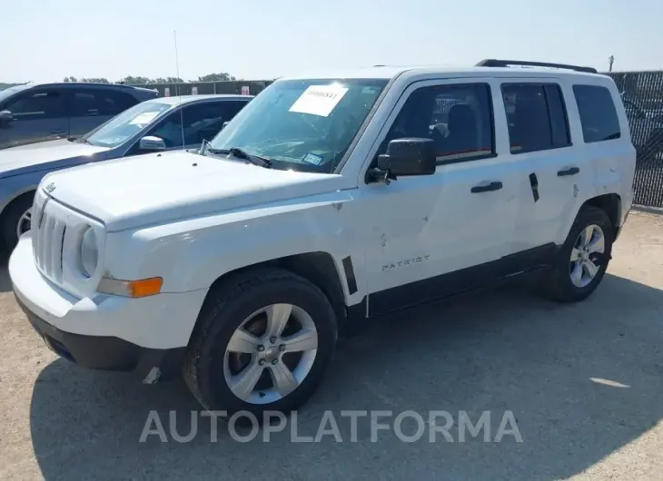 JEEP PATRIOT 2016 vin 1C4NJPBBXGD583139 from auto auction Iaai