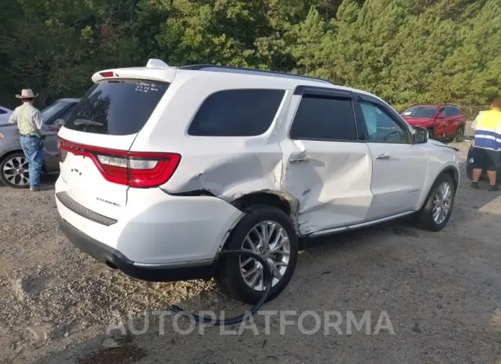 DODGE DURANGO 2015 vin 1C4RDHEG2FC809751 from auto auction Iaai