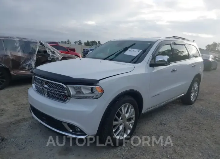 DODGE DURANGO 2015 vin 1C4RDHEG2FC809751 from auto auction Iaai