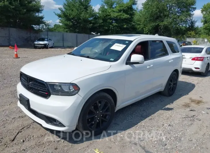 DODGE DURANGO 2017 vin 1C4SDJCT7HC860349 from auto auction Iaai