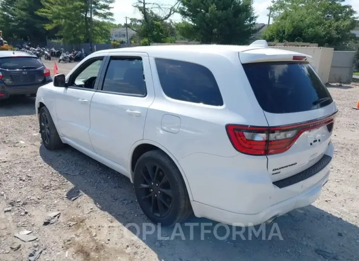 DODGE DURANGO 2017 vin 1C4SDJCT7HC860349 from auto auction Iaai