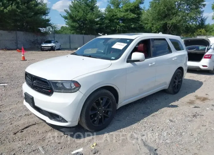 DODGE DURANGO 2017 vin 1C4SDJCT7HC860349 from auto auction Iaai