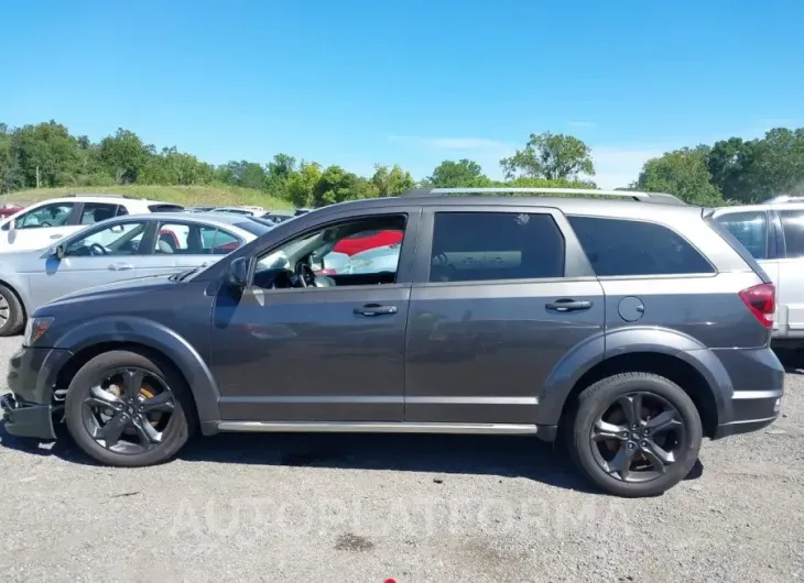 DODGE JOURNEY 2018 vin 3C4PDCGGXJT339683 from auto auction Iaai