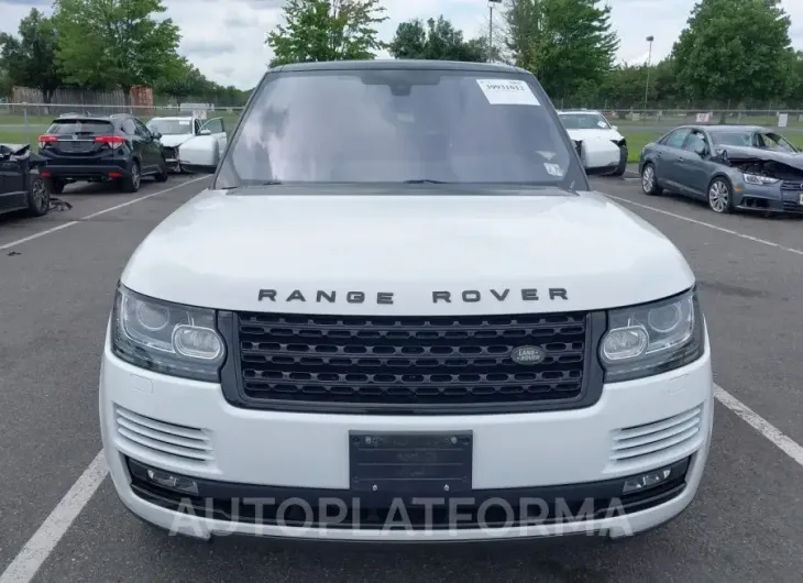 LAND ROVER RANGE ROVER 2016 vin SALGS2EFXGA292786 from auto auction Iaai