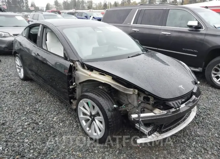 TESLA MODEL 3 2022 vin 5YJ3E1EB1NF204197 from auto auction Iaai