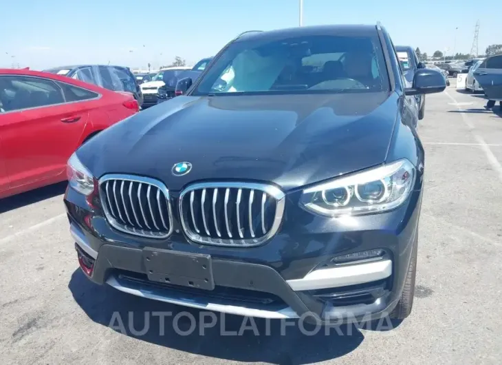 BMW X3 2020 vin 5UXTY5C05LLT34332 from auto auction Iaai