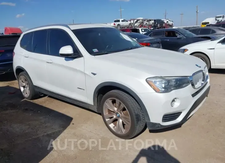 BMW X3 2016 vin 5UXWX9C51G0D77594 from auto auction Iaai