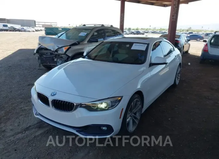 BMW 430I GRAN COUPE 2018 vin WBA4J1C57JBG76589 from auto auction Iaai