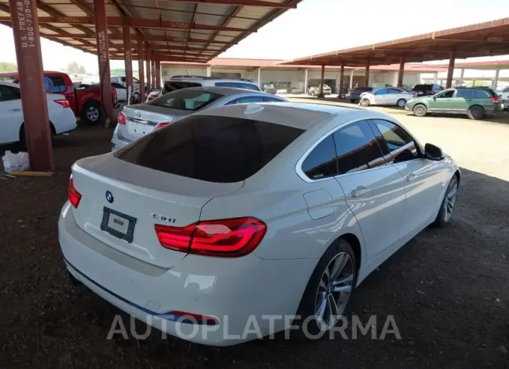 BMW 430I GRAN COUPE 2018 vin WBA4J1C57JBG76589 from auto auction Iaai