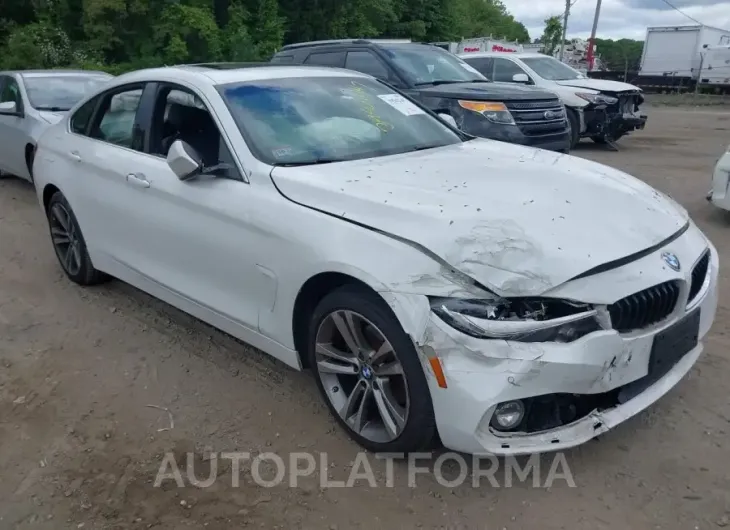 BMW 430I GRAN COUPE 2018 vin WBA4J3C50JBG91771 from auto auction Iaai