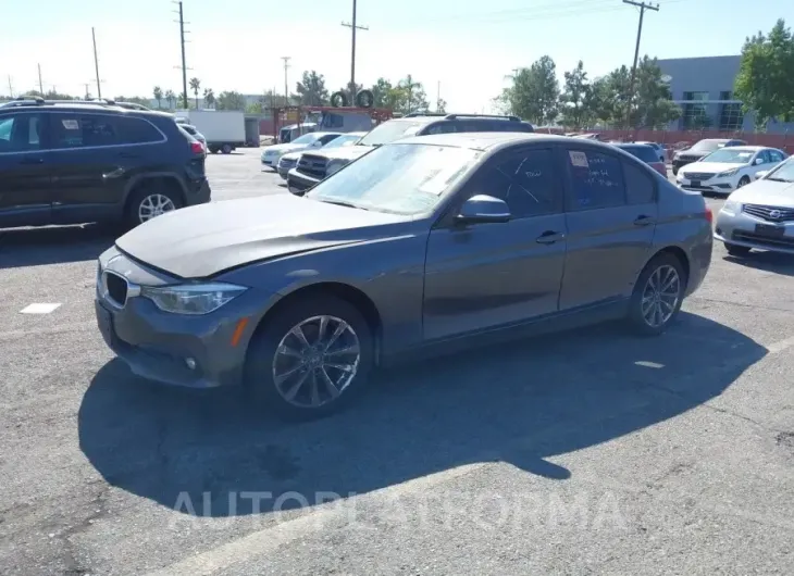 BMW 320I 2018 vin WBA8A9C55JK622785 from auto auction Iaai