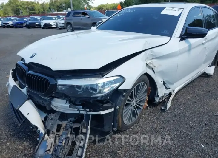 BMW 530I 2018 vin WBAJA7C52JWA73595 from auto auction Iaai