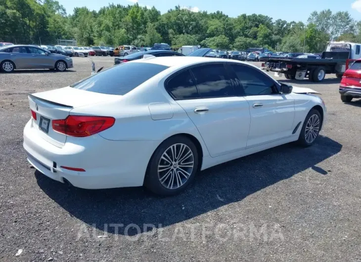 BMW 530I 2018 vin WBAJA7C52JWA73595 from auto auction Iaai