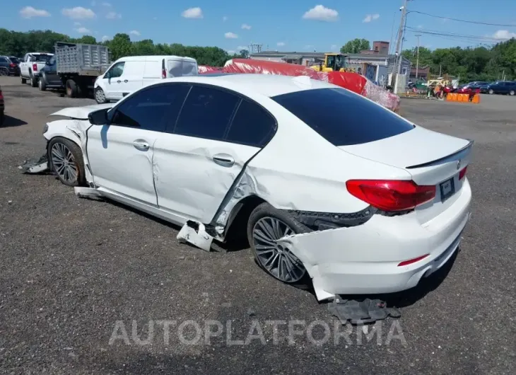 BMW 530I 2018 vin WBAJA7C52JWA73595 from auto auction Iaai