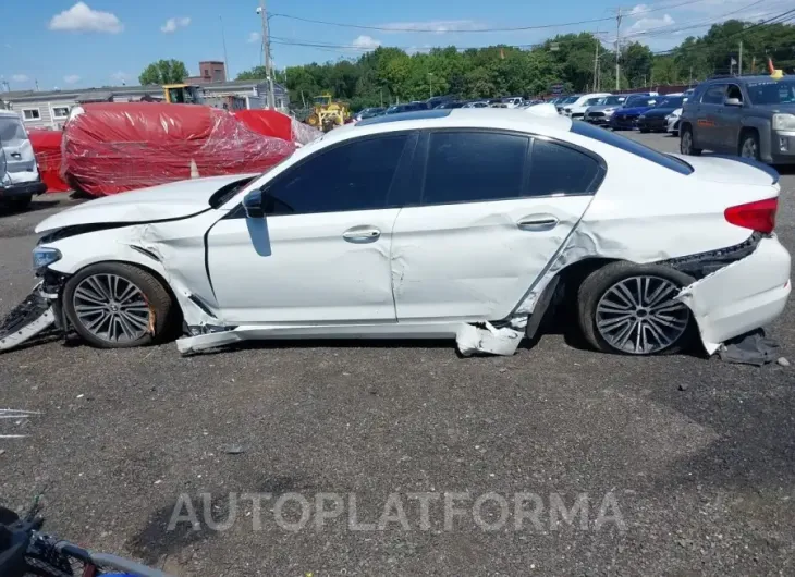 BMW 530I 2018 vin WBAJA7C52JWA73595 from auto auction Iaai