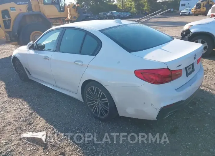 BMW 540I 2017 vin WBAJE7C37HG890436 from auto auction Iaai