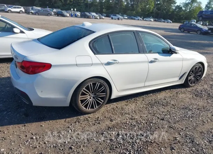 BMW 540I 2017 vin WBAJE7C37HG890436 from auto auction Iaai