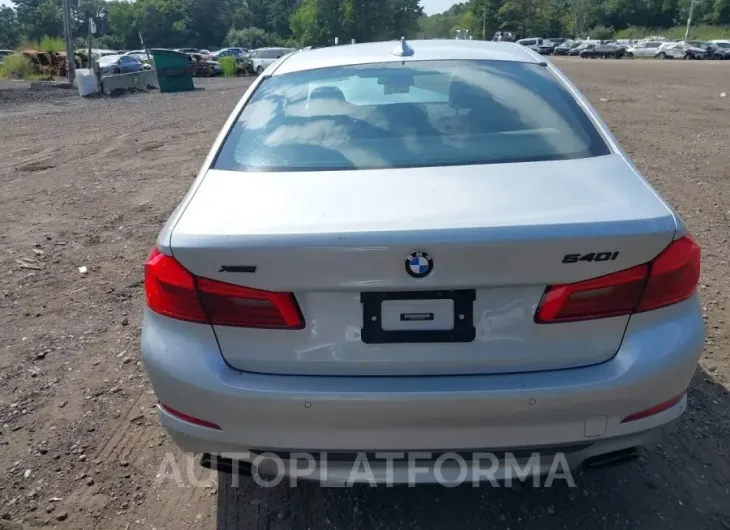 BMW 540I 2018 vin WBAJE7C58JWD53235 from auto auction Iaai