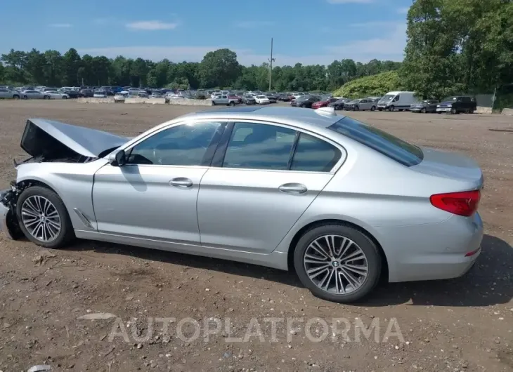 BMW 540I 2018 vin WBAJE7C58JWD53235 from auto auction Iaai