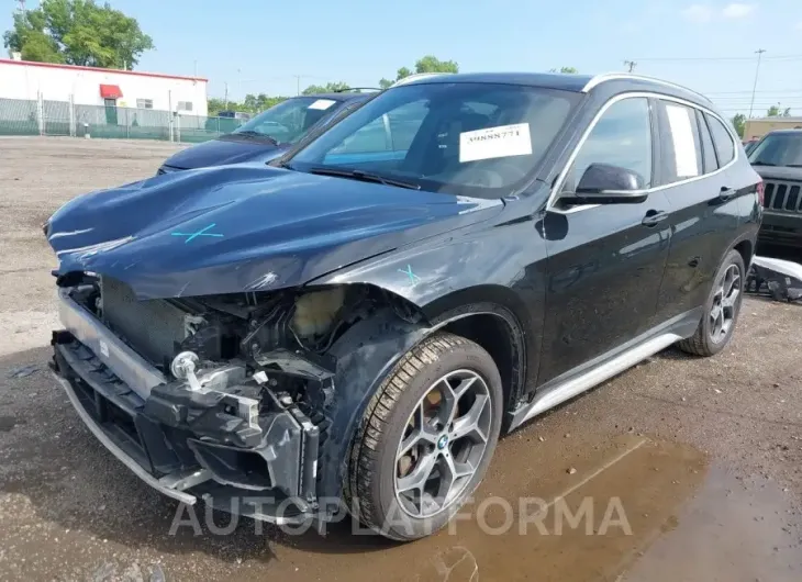 BMW X1 2018 vin WBXHT3C36J5L27477 from auto auction Iaai