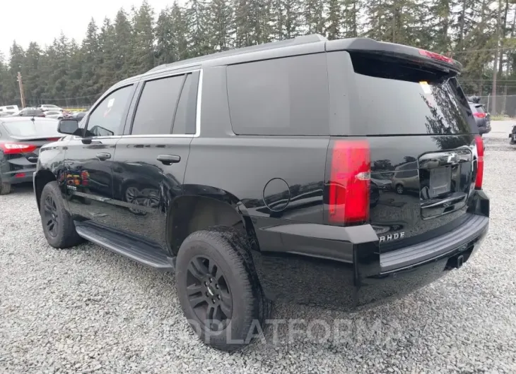 CHEVROLET TAHOE 2017 vin 1GNSKAKC2HR127802 from auto auction Iaai