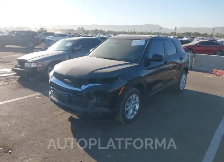 CHEVROLET TRAILBLAZER 2022 vin KL79MMS24NB103299 from auto auction Iaai