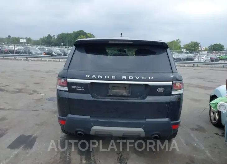 LAND ROVER RANGE ROVER SPORT 2016 vin SALWR2VFXGA579004 from auto auction Iaai