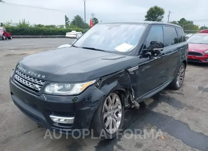 LAND ROVER RANGE ROVER SPORT 2016 vin SALWR2VFXGA579004 from auto auction Iaai