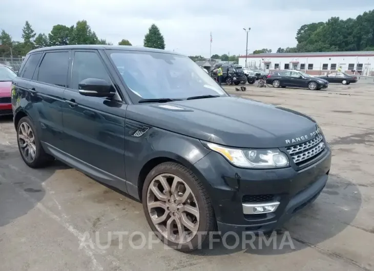 LAND ROVER RANGE ROVER SPORT 2016 vin SALWR2VFXGA579004 from auto auction Iaai