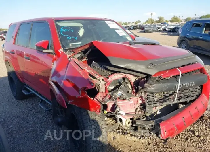 TOYOTA 4RUNNER 2019 vin JTEBU5JR0K5727132 from auto auction Iaai