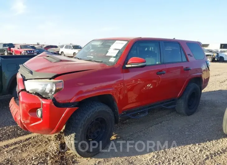 TOYOTA 4RUNNER 2019 vin JTEBU5JR0K5727132 from auto auction Iaai